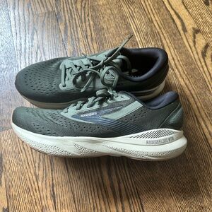 Brooks Olive Athletic Sneakers